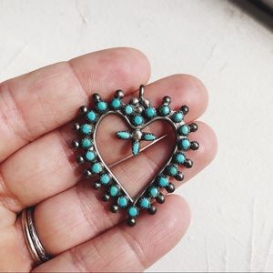 Navajo Turquoise Pendent Necklace
